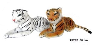 Pliušinis tigras, 45 cm T0792 цена и информация | Мягкие игрушки | pigu.lt
