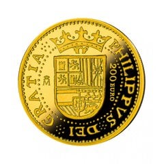Kolekcinė 200 Eur moneta 150-osios Eskudo metinės, auksinė kaina ir informacija | Numizmatika | pigu.lt