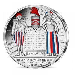 Kolekcinė 50 Eur moneta Žmonių teisės, sidabrinė kaina ir informacija | Numizmatika | pigu.lt