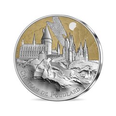 Kolekcinė 50 Eur moneta Hogwarts, sidabrinė kaina ir informacija | Numizmatika | pigu.lt