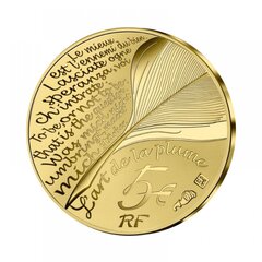 Kolekcinė 5 Eur moneta Moljeras, auksinė kaina ir informacija | Numizmatika | pigu.lt
