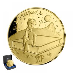 Kolekcinė 50 Eur moneta Mažasis princas ir knyga, auksinė kaina ir informacija | Numizmatika | pigu.lt