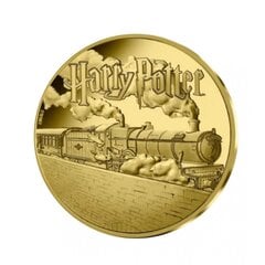 Kolekcinė 500 Eur moneta Hogvartso ekspresas, auksinė kaina ir informacija | Numizmatika | pigu.lt