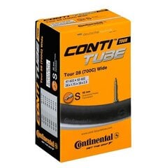 Dviračio padangos kamera Continental Tube Wide, 28" цена и информация | Покрышки, шины для велосипеда | pigu.lt