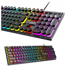 Гибридная RGB-клавиатура T-Wolf цена и информация | Клавиатуры | pigu.lt
