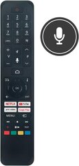 Elit Android TV (Smart TV) пульт дистанционного управления с микрофоном (управление Google Assistant) RC45160 цена и информация | Аксессуары для телевизоров и Smart TV | pigu.lt