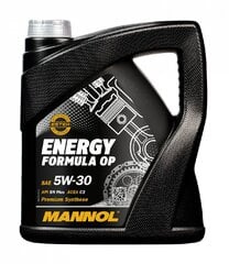 Масло моторное Mannol 7701-4 Energy Formula OP 5w30, 4л цена и информация | Моторные масла | pigu.lt