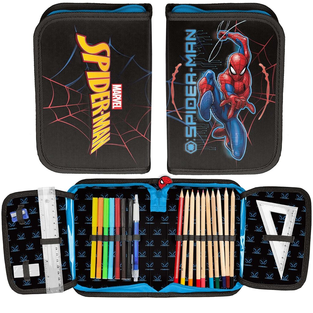 Pieštukinė su priedais Paso Žmogus Voras (Spiderman) kaina ir informacija | Penalai | pigu.lt