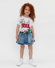 Джинсовая юбка для девочек Gulliver, синяя цена и информация | Юбки для девочек | pigu.lt