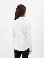 Блузка с мелким рисунком для девочек Gulliver, белая  цена и информация | Рубашки для девочек | pigu.lt