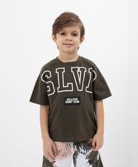 детская футболка с ежиком 68 см, зеленая TM16346 цена и информация | Рубашка для мальчиков | pigu.lt