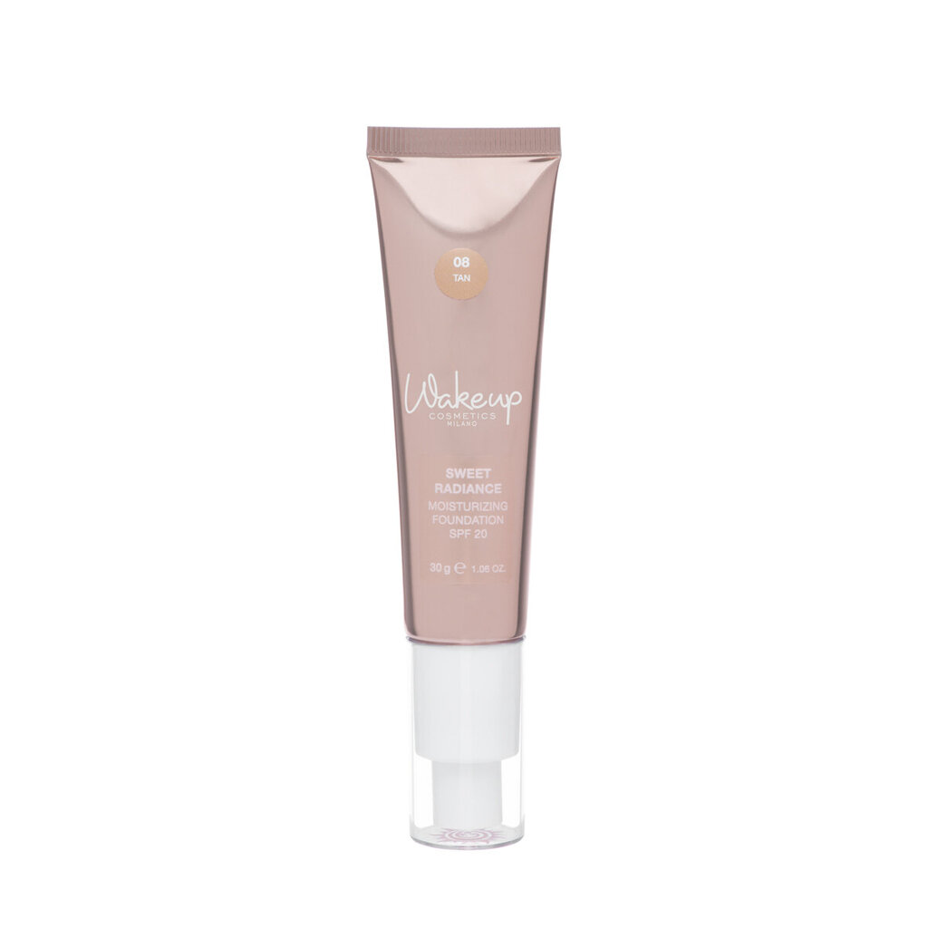 Drėkinamasis makiažo pagrindas Sweet Radiance Wakeup SPF 20 Tan 08, 30 g kaina ir informacija | Makiažo pagrindai, pudros | pigu.lt