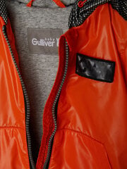 Ветровка с капюшоном для мальчиков Gulliver, оранжевая  цена и информация | Пальто, куртки для малышей | pigu.lt