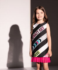 Платье для девочки с оборкой, с длинными рукавами. цена и информация | Платья для девочек | pigu.lt