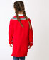 Megztinis mergaitėms, raudonas kaina ir informacija | Megztiniai, bluzonai, švarkai mergaitėms | pigu.lt