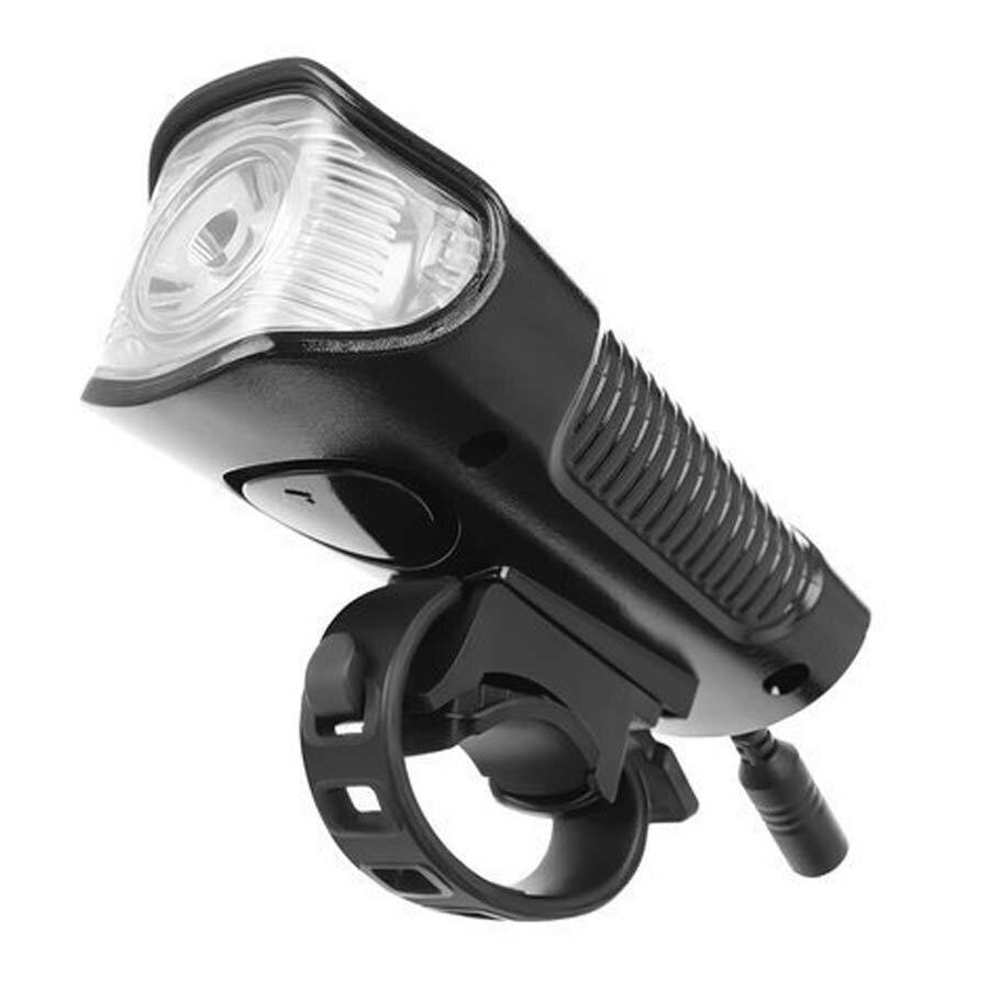 Dviračio lempa su spidometru T6, juoda цена и информация | Žibintai ir atšvaitai dviračiams | pigu.lt