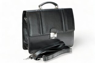  Кожаный портфель женский A4 84 BL 0-1W цена и информация | Женские сумки | pigu.lt