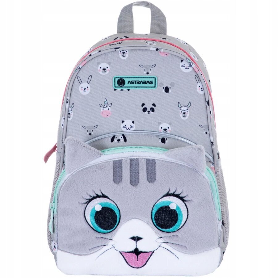 Mokyklinė kuprinė AstraBag Kitty the Cute, 5 l kaina ir informacija | Kuprinės mokyklai, sportiniai maišeliai | pigu.lt