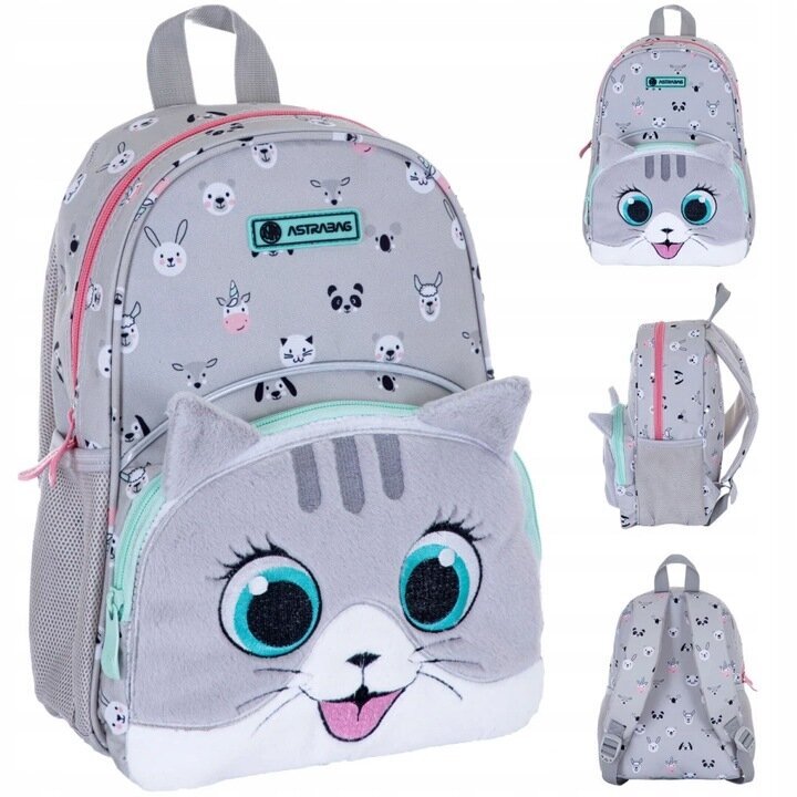 Mokyklinė kuprinė AstraBag Kitty the Cute, 5 l цена и информация | Kuprinės mokyklai, sportiniai maišeliai | pigu.lt