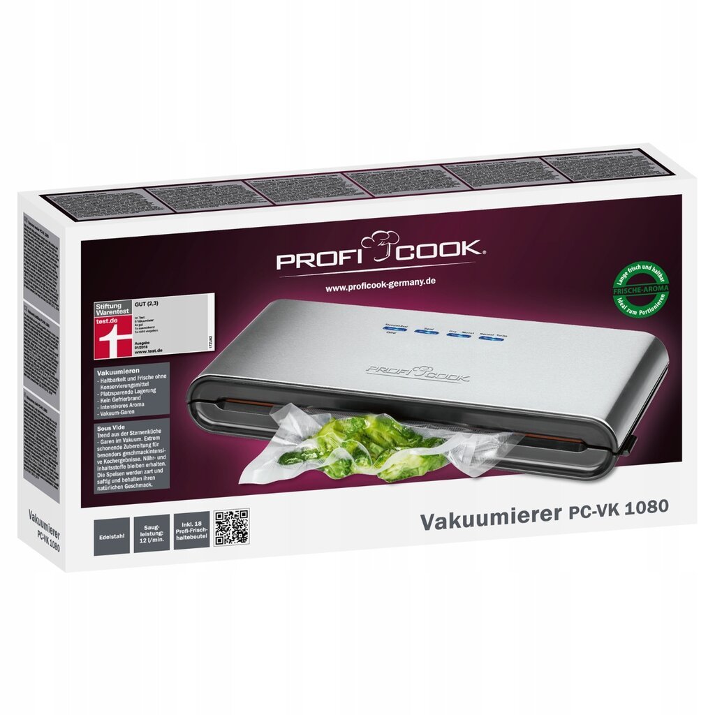 Profi Cook PC-VK 1080 kaina ir informacija | Vakuumatoriai | pigu.lt