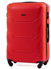 Didelis lagaminas Wings TD147, L, raudonas kaina ir informacija | Lagaminai, kelioniniai krepšiai | pigu.lt
