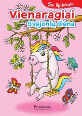 Vienaragiai. Svajonių diena цена и информация | Книжки - раскраски | pigu.lt