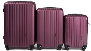 Didelis lagaminas Wings 2011, L, violetinis kaina ir informacija | Lagaminai, kelioniniai krepšiai | pigu.lt