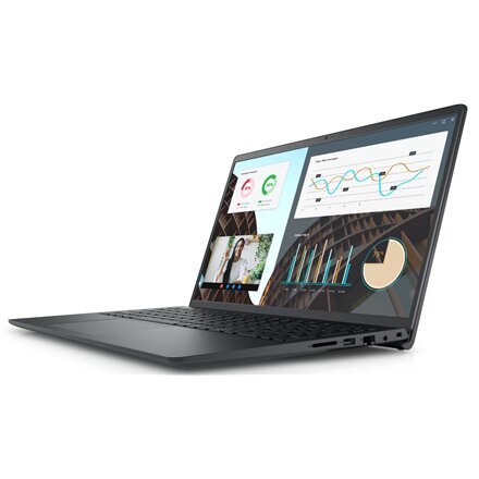 Dell Vostro 15 3530 AG FHD i5-1335U/8GB/256GB/UHD/Win11/ENG /Black kaina ir informacija | Nešiojami kompiuteriai | pigu.lt