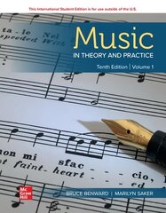 ISE Music in Theory and Practice Volume 1 10th edition kaina ir informacija | Knygos apie meną | pigu.lt
