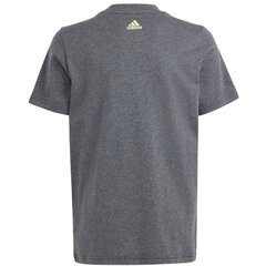 Marškinėliai berniukams Adidas Big Logo Tee IJ6286, pilki kaina ir informacija | Marškinėliai berniukams | pigu.lt