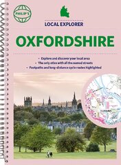 Philip's Local Explorer Street Atlas Oxfordshire kaina ir informacija | Kelionių vadovai, aprašymai | pigu.lt