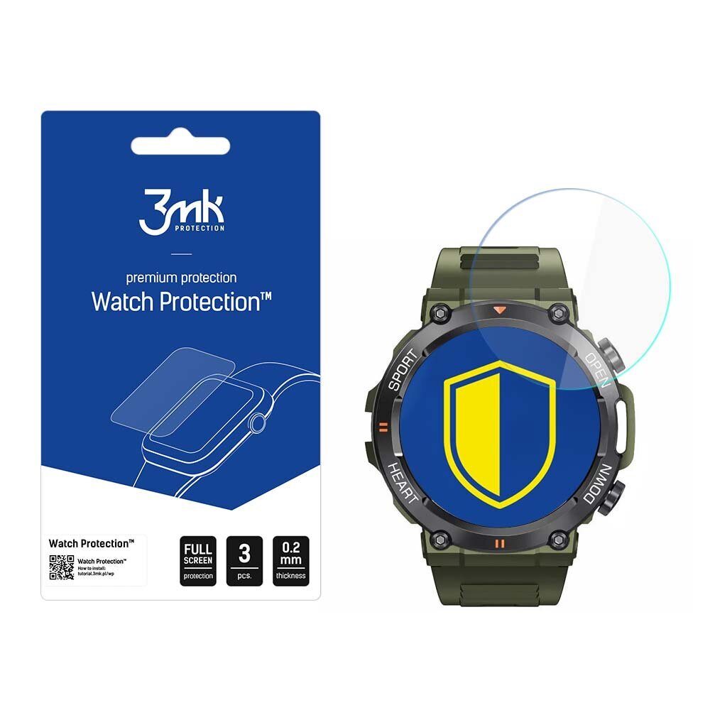 3mk Watch Protection FlexibleGlass Lite цена и информация | Išmaniųjų laikrodžių ir apyrankių priedai | pigu.lt
