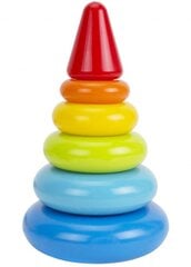 Piramidė Technok, 20 cm цена и информация | Игрушки для малышей | pigu.lt