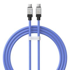 Cable USB-C do USB-C Baseus CoolPlay 100W 1m (blue) цена и информация | Кабели для телефонов | pigu.lt