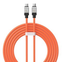 Baseus cable CoolPlay USB - Lightning 2m 2,4A orange цена и информация | Кабели для телефонов | pigu.lt