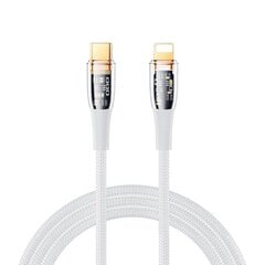 USB-C to Lightning Cable Remax Explore 20W, 1.2, (white) цена и информация | Кабели для телефонов | pigu.lt