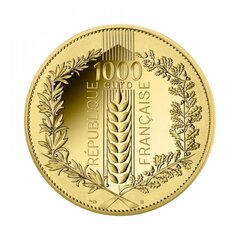 Kolekcinė 1000 Eur moneta Kviečiai, auksinė kaina ir informacija | Numizmatika | pigu.lt