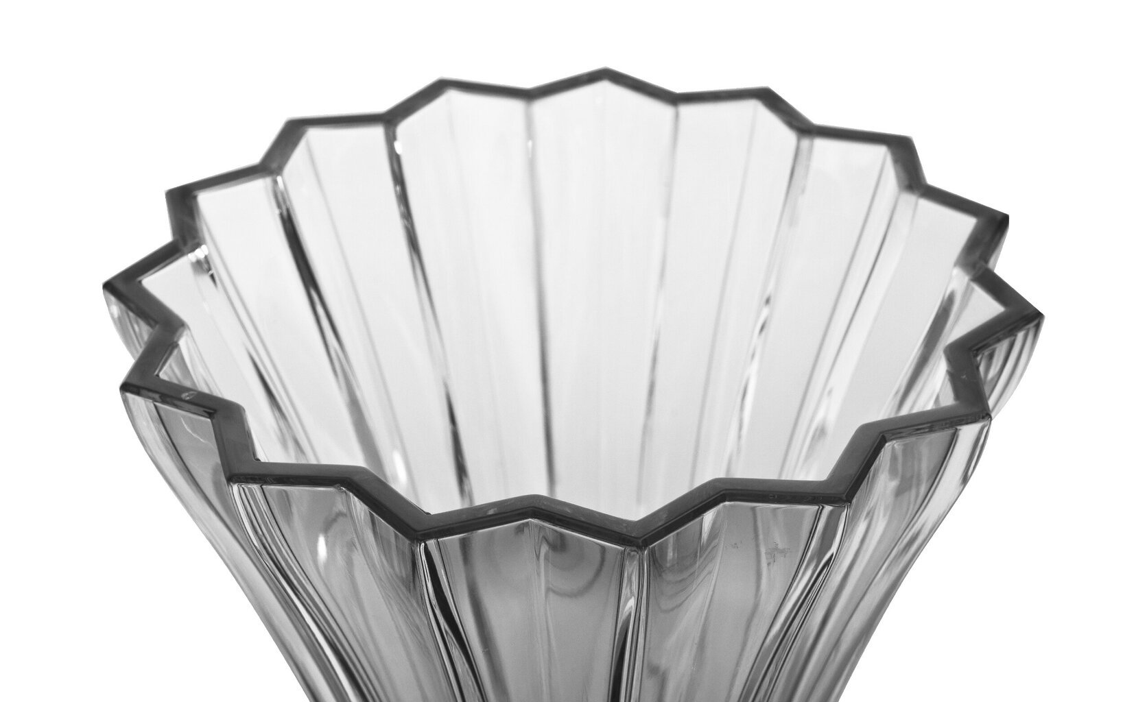 Bohemia vaza, 33 cm kaina ir informacija | Vazos | pigu.lt