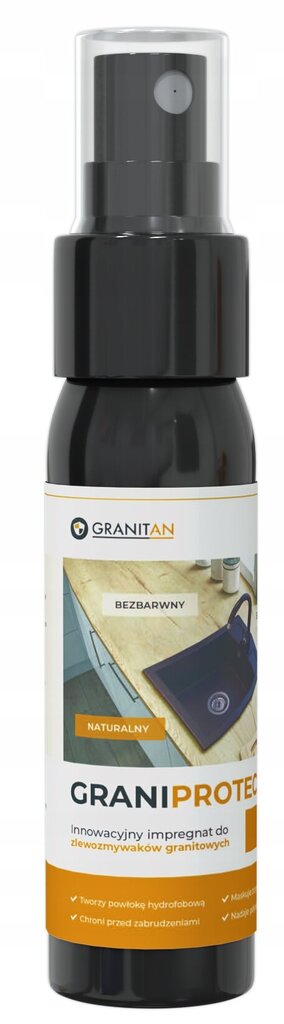 Granito kriauklės rinkinys Granitan, pilkas цена и информация | Virtuvinės plautuvės | pigu.lt