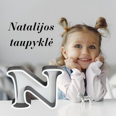 Taupyklė Raidė N, 20 cm цена и информация | Оригинальные копилки | pigu.lt