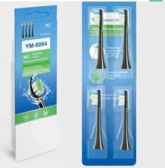 Насадки для электрических зубных щеток Philips Sonicare YM-6064, 4 шт. цена и информация | Насадки для электрических зубных щеток | pigu.lt