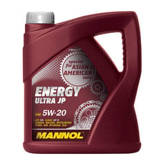 Масло моторное Mannol 7906 Energy Ultra JP 5W-20, 4 л цена и информация | Моторные масла | pigu.lt