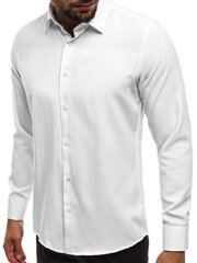 Marškiniai vyrams MECH/2122-51759, balti цена и информация | Рубашка мужская | pigu.lt