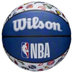 Баскетбольный мяч Wilson NBA WTB1301XBNBA цена и информация | Баскетбольные мячи | pigu.lt