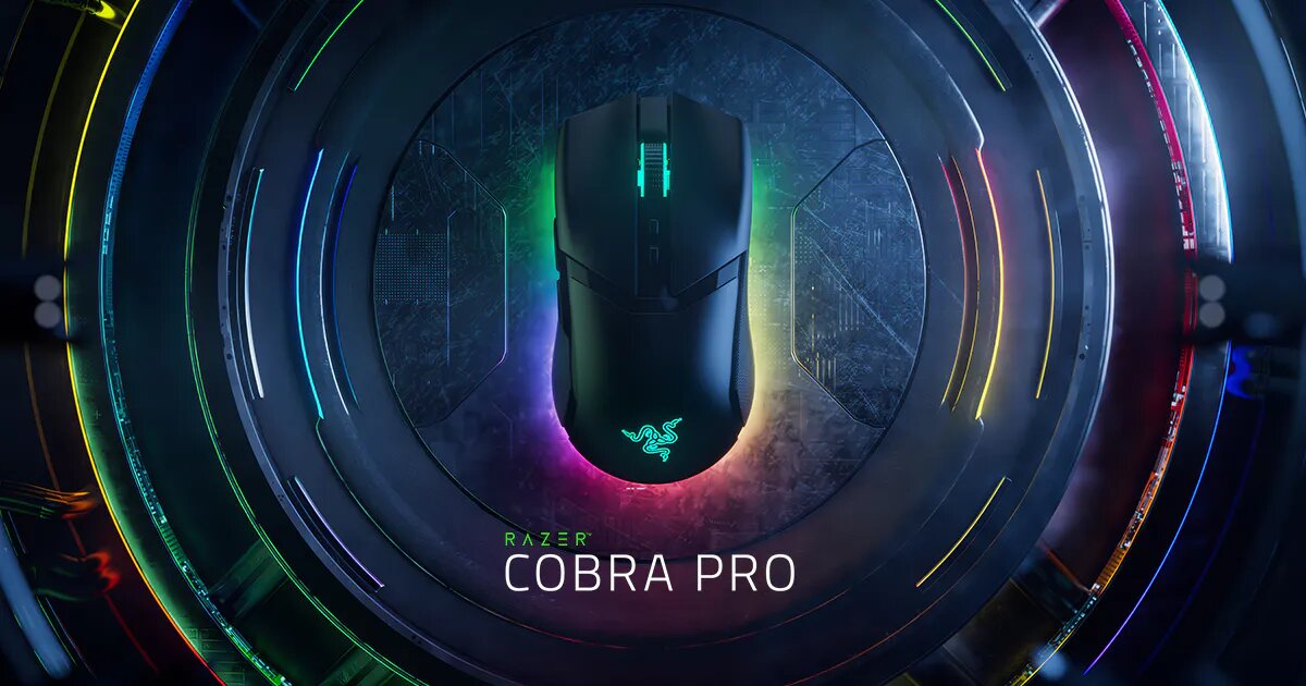 Razer Cobra Pro Black kaina ir informacija | Pelės | pigu.lt