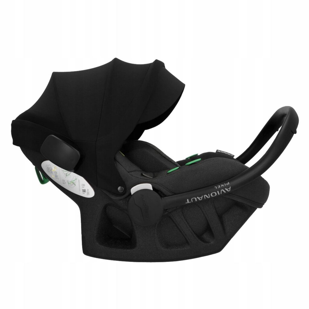 Automobilinė kėdutė Avionaut Pixel PRO 2.0 C, 0-13 kg, Black kaina ir informacija | Autokėdutės | pigu.lt