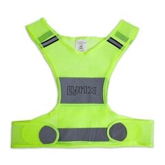 LYNX REFLECTION VEST YELLOW цена и информация | Одежда для велосипедистов | pigu.lt