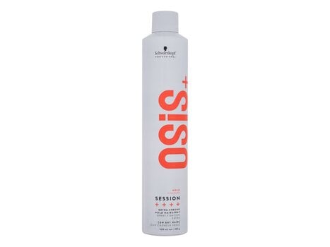 Лак для волос сильной фиксации Schwarzkopf Professional Osis + Session, 500 мл цена и информация | Средства для укладки волос | pigu.lt