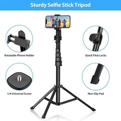 Fusion FSTRIP160BK цена и информация | Моноподы для селфи («Selfie sticks») | pigu.lt