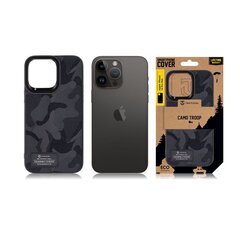 Tactical Camo Troop Cover for Apple iPhone 14 Pro Max Black цена и информация | Чехлы для телефонов | pigu.lt